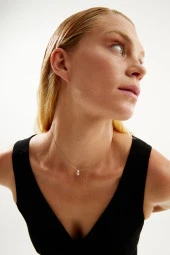 Parlak Kadın Kolye Pdmz07 - 1