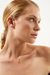 Yılan Detaylı Kadın Kolye Pdmz13 - 3