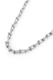 Tif Serisi Gümüş Renkli Tif Zincir Kadın Kolye Pdmk4 - 3