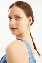 Limited Edition Halka Small Silver Küpe Pdmy29 - 4