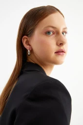 Limited Edition Halka Silver Küpe Pdmy26 - 1