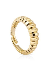 Aimer Serisi Altın Kaplama Ayarlanabilir Yüzük Pdmz03 - 1