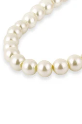 Edith Serisi Cam Büyük Inci Kolye Pdmd02 - 3