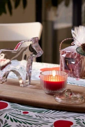 Home Cam Kapaklı kokulu mum,( 20 saat, tarçın ve Şeker, 9 cm Özel Gün,Hediye) PDMS343 - 1