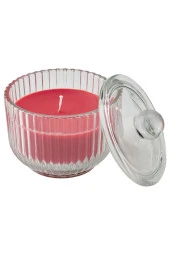 Home Cam Kapaklı kokulu mum,( 20 saat, tarçın ve Şeker, 9 cm Özel Gün,Hediye) PDMS343 - 3