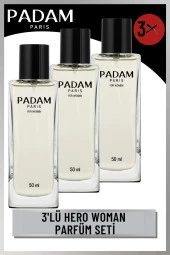 Hero Edp 150 ml Kadın Parfüm Seti 3lü 8683916573602 - 1