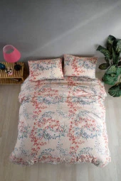 Laçin Somon Çift Kişilik Nevresim Seti - 1