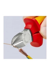 Knipex 7006180 Vde Elektrikçi Yan Keski 180 Mm - 4