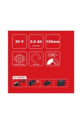 Attlas Pro Atbl 18 AG-502C Akülü Taşlama Kömürsüz 20V 5 Amper - 3
