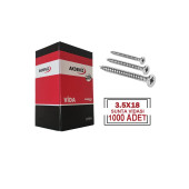 Akdeniz 3,5x18 Sunta Vidası (1000 Adet) - 1