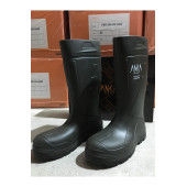 Mekap Anka Pro904 Pu Çizme Bot Uzun Haki O4 Çelik Burunsuz 44 Numara - 1