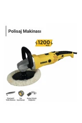 RTRMAX RTM1490 POLİSAJ MAKİNASI 180 MM 1200 W - 1