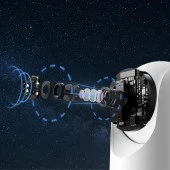 Tecno TH300 3MP 2K Ultra HD 360° Kablosuz Wifi Kamerası - 8