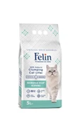 Felin Marsilya Sabunu Kokulu Topaklanan İnce Taneli Kedi Kumu 5L - 1