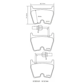 BREMBO BALATA AUDI / LAMBORGHİNİ 07.B314.01 thumbnail 3