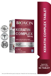 Bioxcin Keratin Complex 500 mg 60 Tablet thumbnail 1