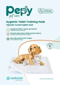 Pepy Evcil Hayvan Tuvalet Eğitim Pedi 60*90CM 30 Adet Tekli Pk - 2