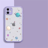 iPhone 11 Kamera Korumalı Penguen ve Ayıcık Desenli Telefon Kılıfı thumbnail 6