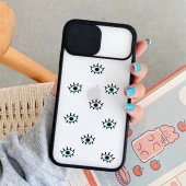 iPhone 11 Nazar Gözler Desenli Kamera Korumalı Telefon Kılıfı - 7