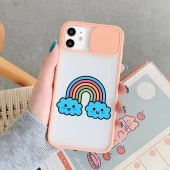 Mavi Bulut Tasarımlı iPhone 11 Kamera Korumalı Telefon Kılıfı thumbnail 1