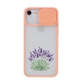 Gül Tasarımlı iPhone 8 Kamera Korumalı Telefon Kılıfı thumbnail 2