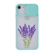 Lavanta Tasarımlı iPhone 8 Kamera Korumalı Telefon Kılıfı thumbnail 1