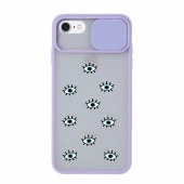 iPhone 7 Nazar Gözler Kamera Korumalı Telefon Kılıfı thumbnail 5