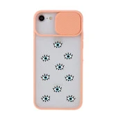 iPhone 7 Nazar Gözler Kamera Korumalı Telefon Kılıfı thumbnail 6