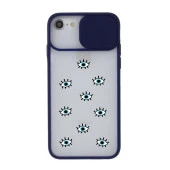 iPhone 6 Nazar Gözler Kamera Korumalı Telefon Kılıfı thumbnail 1