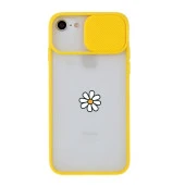 iPhone SE (2020) Papatya Desenli Kamera Korumalı Telefon Kılıfı thumbnail 7