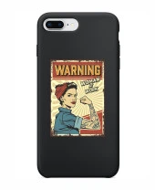 iPhone 8 Plus Women At Work Şeffaf Kılıf thumbnail 2