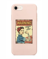 iPhone 8 Women At Work Şeffaf Kılıf thumbnail 3
