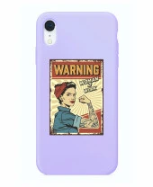 iPhone XR Women At Work Şeffaf Kılıf thumbnail 3