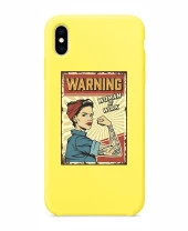 iPhone X / Xs Women At Work Şeffaf Kılıf thumbnail 4