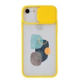 iPhone 6 Wall Art Desenli Kamera Korumalı Telefon Kılıfı - 2