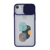iPhone 6 Wall Art Desenli Kamera Korumalı Telefon Kılıfı - 3