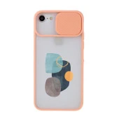iPhone 6 Wall Art Desenli Kamera Korumalı Telefon Kılıfı - 4