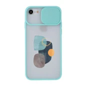 iPhone 6 Wall Art Desenli Kamera Korumalı Telefon Kılıfı - 6