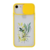 Yaprak Tasarımlı iPhone 7 Kamera Korumalı Telefon Kılıfı thumbnail 1