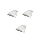 Vakumsuz Şeffaf Tek Kişilik Yatak Baza Saklama Taşıma Kılıfı Poşeti Torbası -120x200 Cm. - 3 Adet thumbnail 1