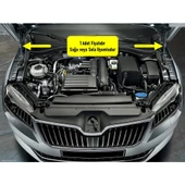 Skoda Superb 3 2020-2023 Motor Kaputu Amortisörü Pistonu 3V0823359A - 2