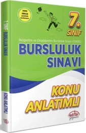 7. Sınıf Bursluluk Sınavı Konu Anlatımlı Editör Yayınları - 1