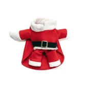 Noel Baba Kostüm Büyük Irk Köpeklere Uygun Polar Göğüs68-75cm Sırt65cm 4XLarge - 3