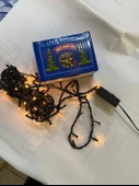Kırgıl Ledli Günışığı Renk 5 mt LED Yılbaşı Ağaç Süsü Sarkıt Işık - 2