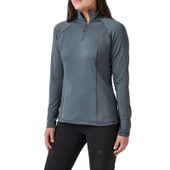 5.11 STRATOS 1/4 ZIP TURBULENCE GRI BAYAN SHIRT - 1
