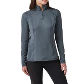 5.11 STRATOS 1/4 ZIP TURBULENCE GRI BAYAN SHIRT - 2
