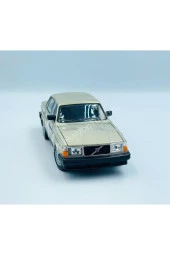 Welly 1/24 Volvo 240 Gl Model Araba Bronz thumbnail 2