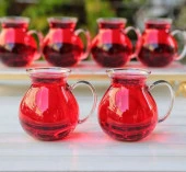 Perotti Keyfi Ala 6 Lı Borosilikat Çay Bardağı 15528 - 1