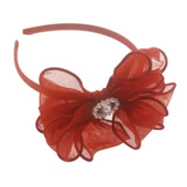 Kırmızı Fiyonklı Taşlı Lohusa Anne Tacı - 1