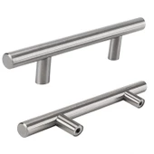 Rosemary Mobilya Mutfak Çekmece Dolap Dolabı Kapak Kulpu Kulbu (128 MM-12.8 CM) Inox Metal Kulpları thumbnail 5